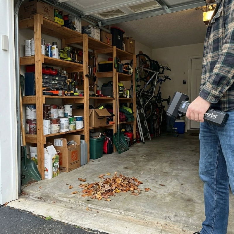 PowerJet in der Garage
