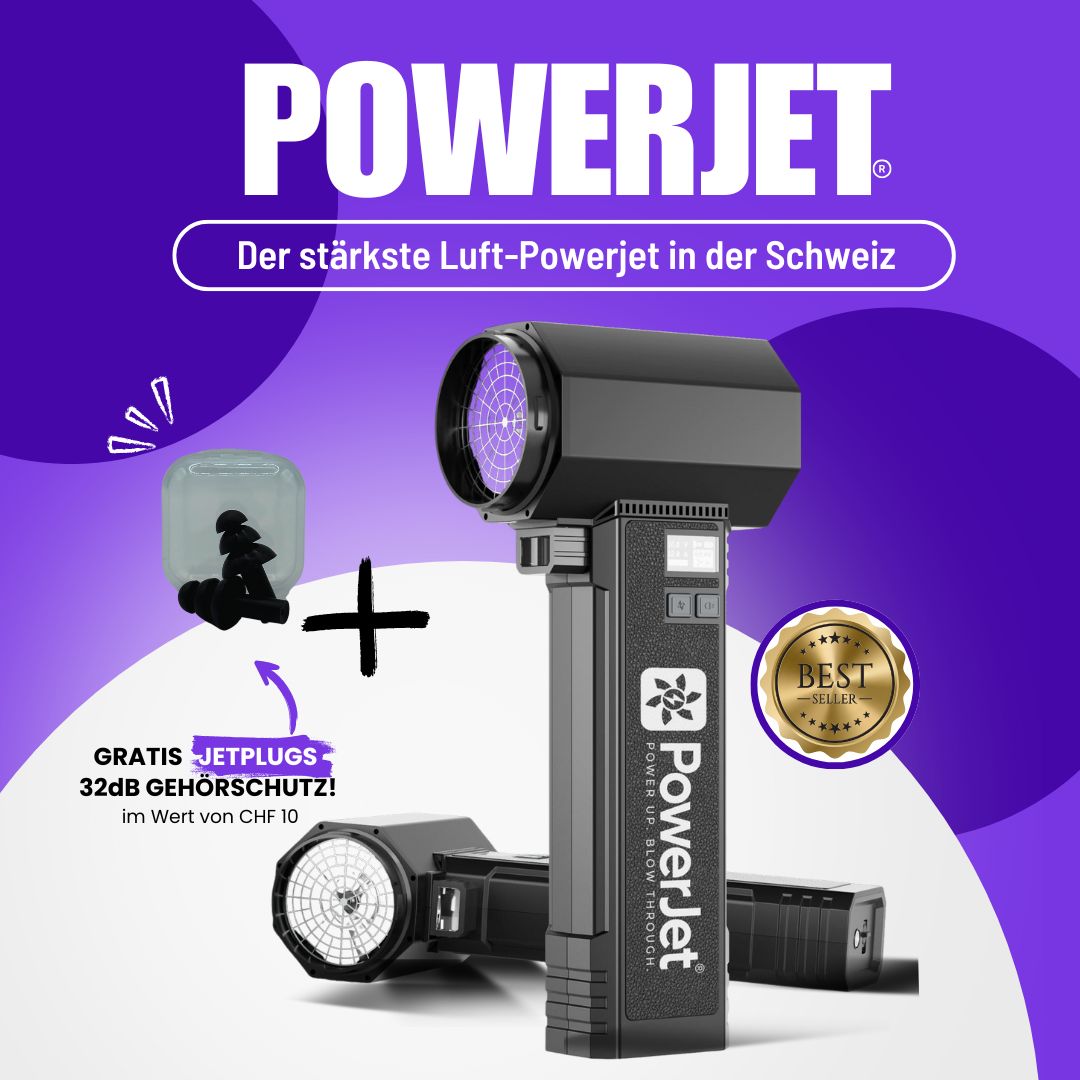 PowerJet® | Das stärkste Luftgebläse seiner Klasse