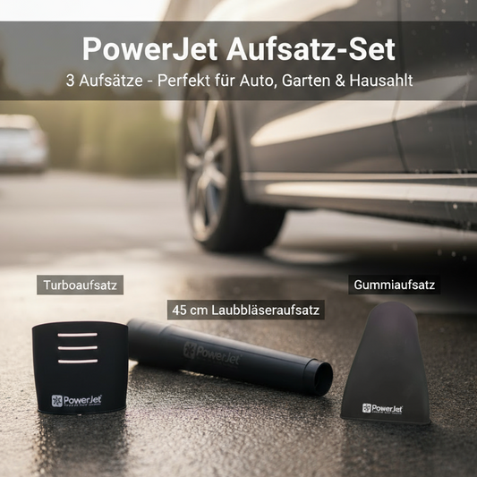 3 PowerJet-Aufsätze