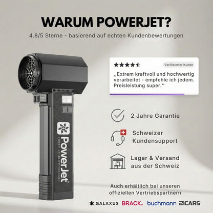 PowerJet® | Your jet for drying &amp; cleaning